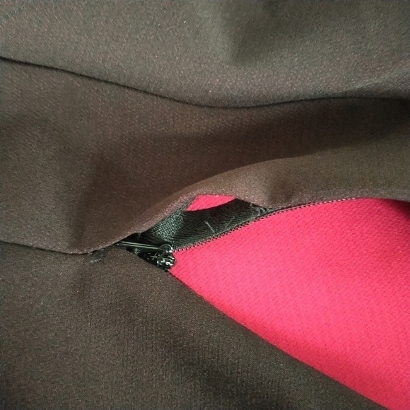 Emma Street Black Strapless Dress w Ruffle 12 - Picture 12 of 12